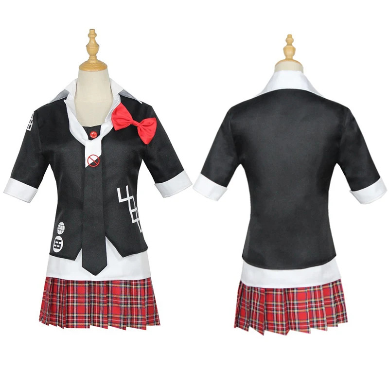 Anime Cosplay Cafe - Anime Danganronpa Cosplay Costume Enoshima Junko
