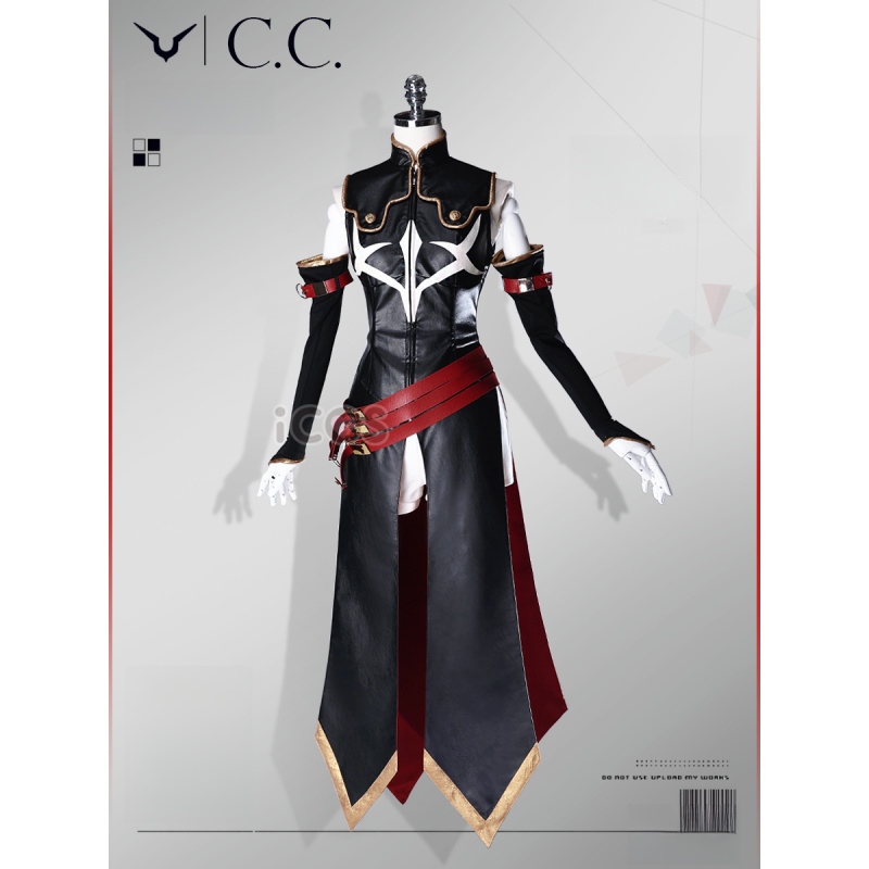 Anime Cosplay Clothes - The Black Knights C.C. Cosplay Costume