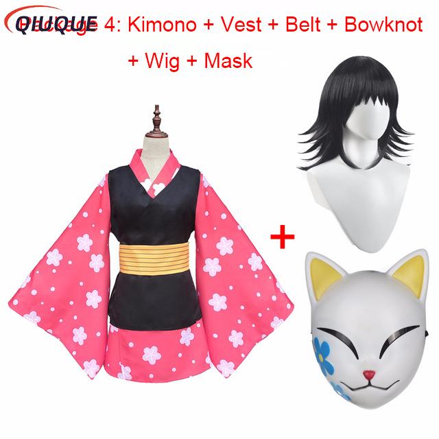 Anime Cosplay Girlfriend - Makomo Cosplay Costume Kimono Uniform PVC