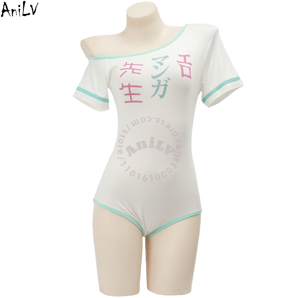 Anime Cosplay Bikini - AniLV Japanese Anime Girl Bodysuit Swimsuit