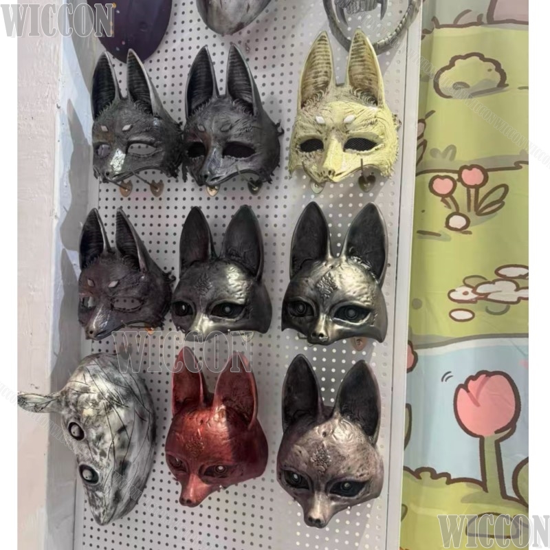Fox Man Mask 2025 New Horro Ga - Anime Cosplay Face recension och pris