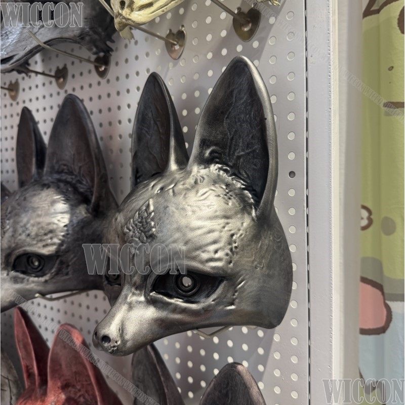 Fox Man Mask 2025 New Horro Ga - Anime Cosplay Face recension och pris