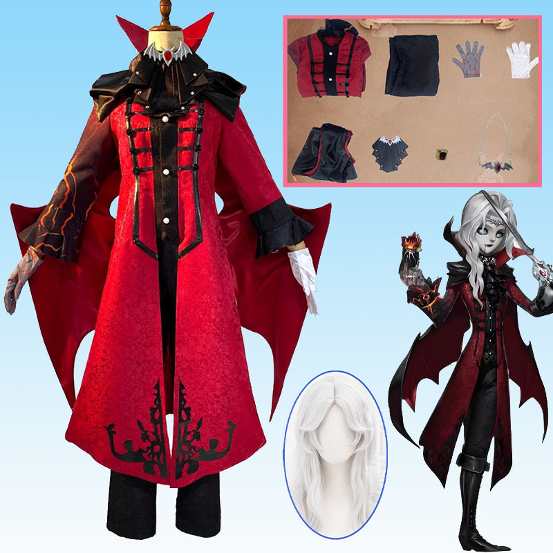 Identity V Photographer Joseph - Anime Cosplay Red recension och pris