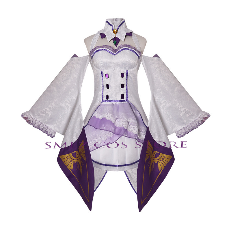 Emilia Cosplay Anime Re Zero K - Anime Cosplay Clothes recension och pris