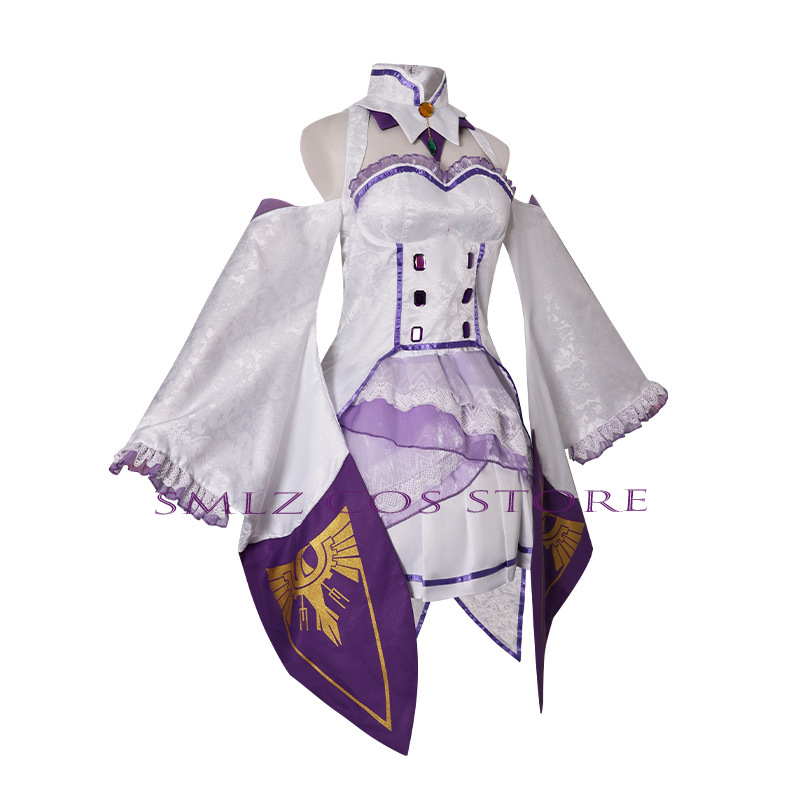 Emilia Cosplay Anime Re Zero K - Anime Cosplay Clothes recension och pris