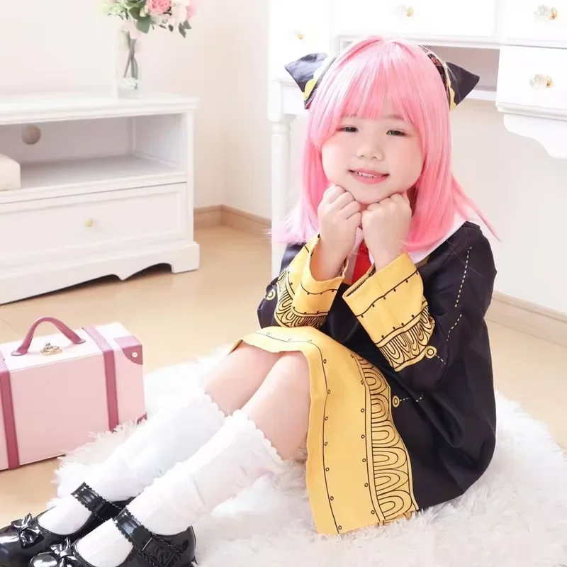 Anime  Anya Forger Cosplay Cos - Anime Cosplay Anya recension och pris