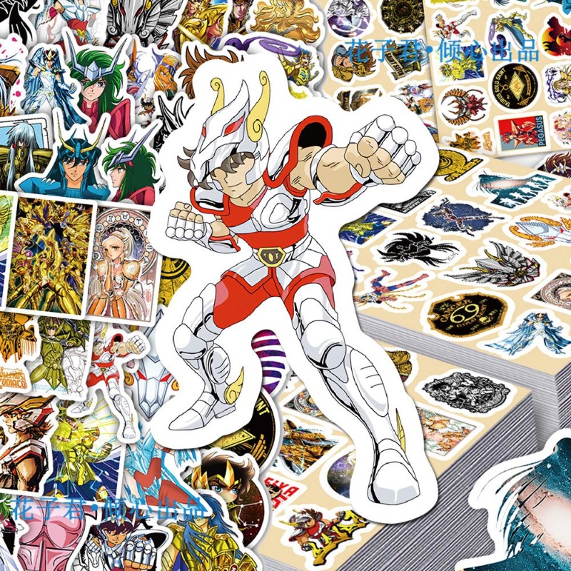 101Pcs Saint Seiya Anime Stick - Anime Cosplay Characters recension och pris