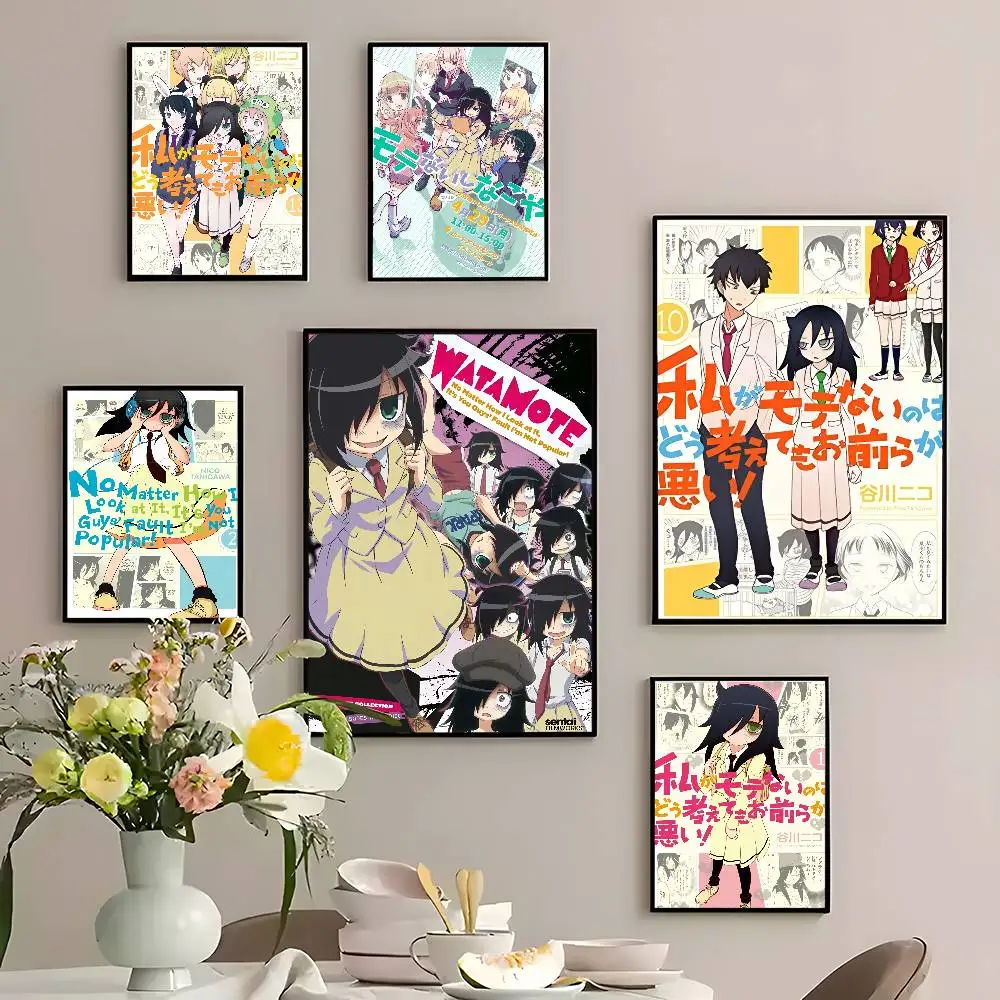 Anime W-Watamote Kuroki Tomoko - Anime Cosplay Wallpaper recension och pris