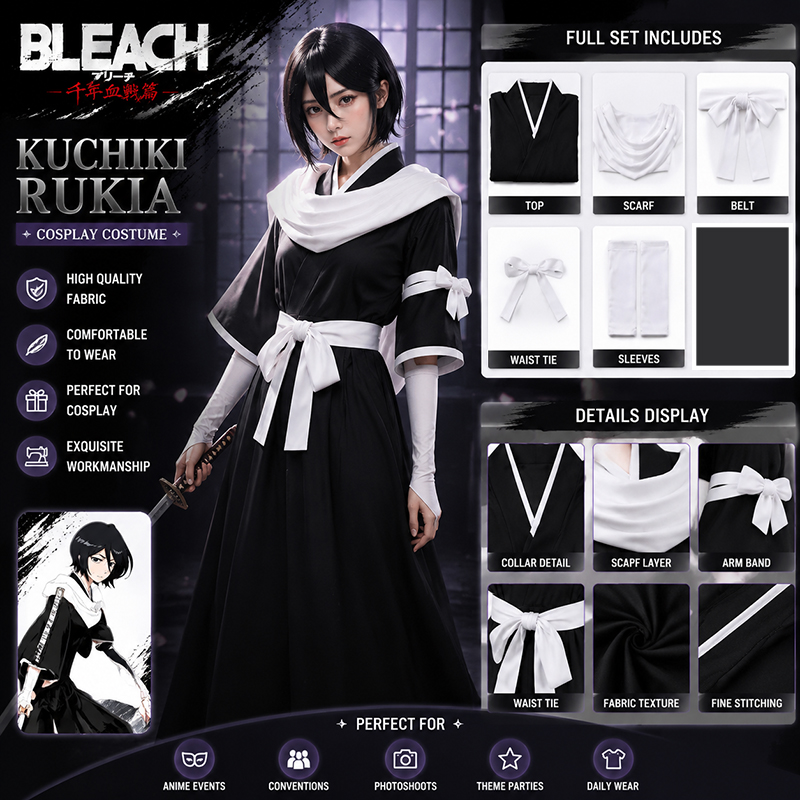 Anime BLEACH: Thousand-Year Bl - Anime Cosplay Bleach recension och pris