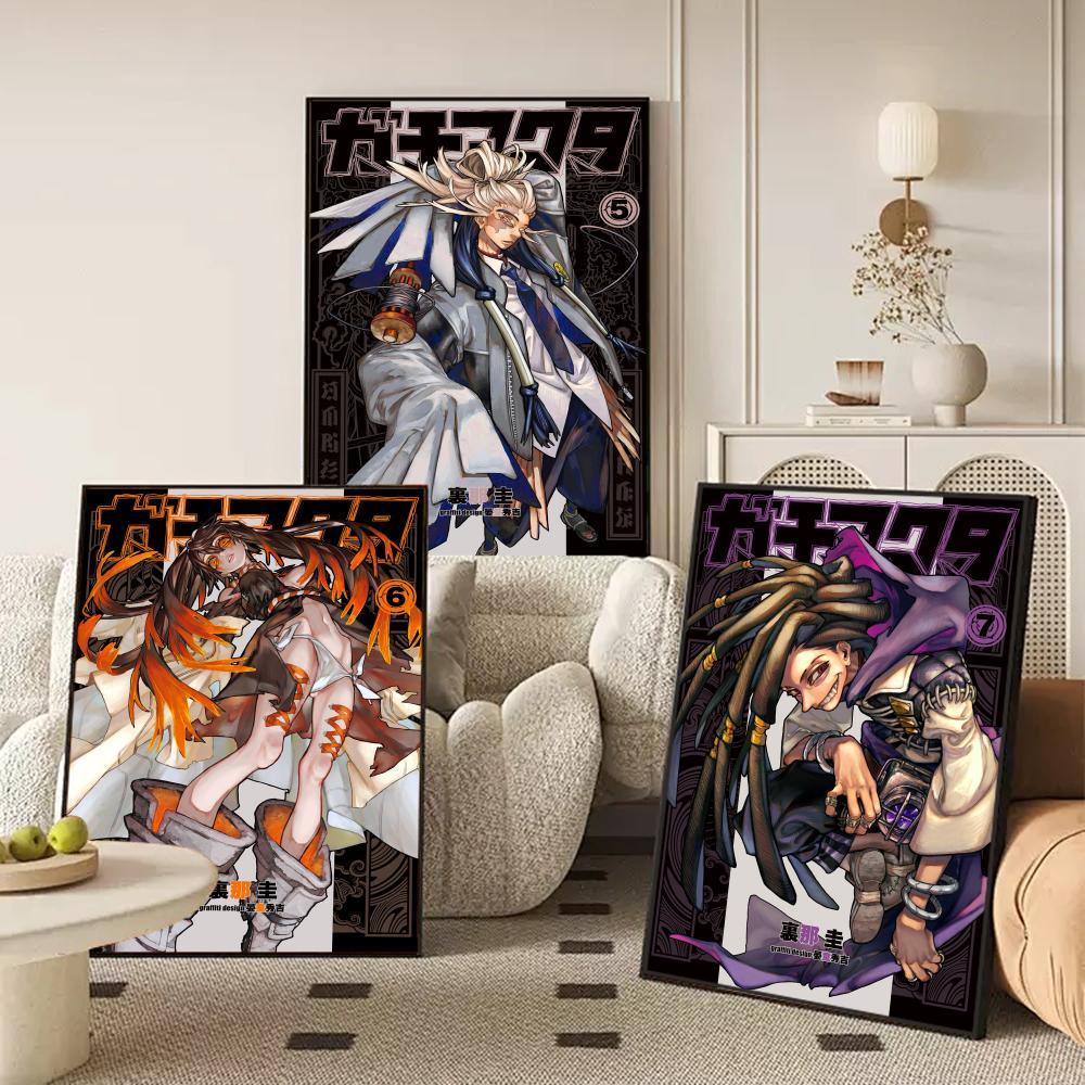 Anime G-GACHIAKUTA Poster Stic - Anime Cosplay Wallpaper recension och pris