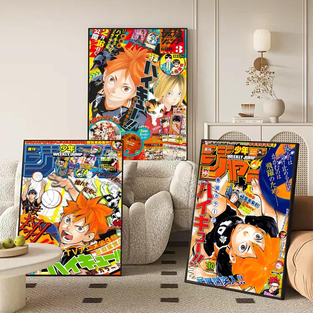 H-Haikyu Anime Poster Stickers - Anime Cosplay Wallpaper recension och pris