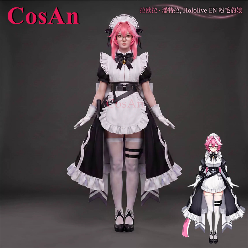 CosAn Anime VTuber Hololive EN - Anime Cosplay Maid recension och pris
