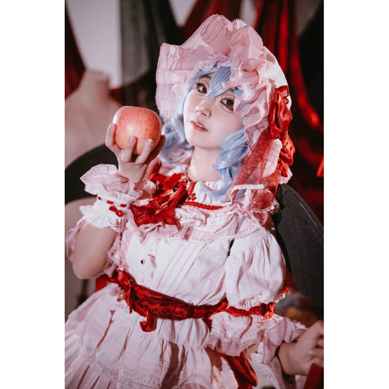 Remilia Scarlet Cosplay Costum - Anime Cosplay Red recension och pris