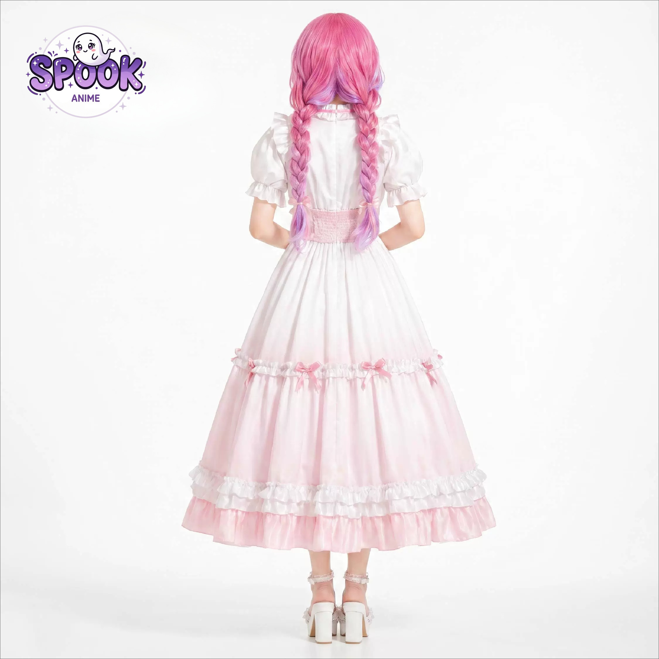 White Dress Sukoya Kana Cospla - Anime Cosplay Cafe recension och pris