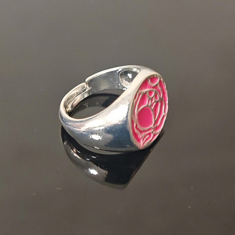 Pink Rose Ring Tenjou Utena Re - Anime Cosplay Girlfriend recension och pris
