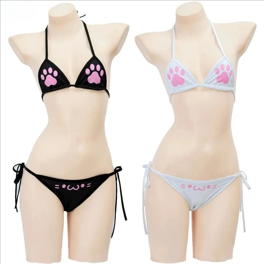 Cute Anime Game Inspired Three - Anime Cosplay Bikini recension och pris