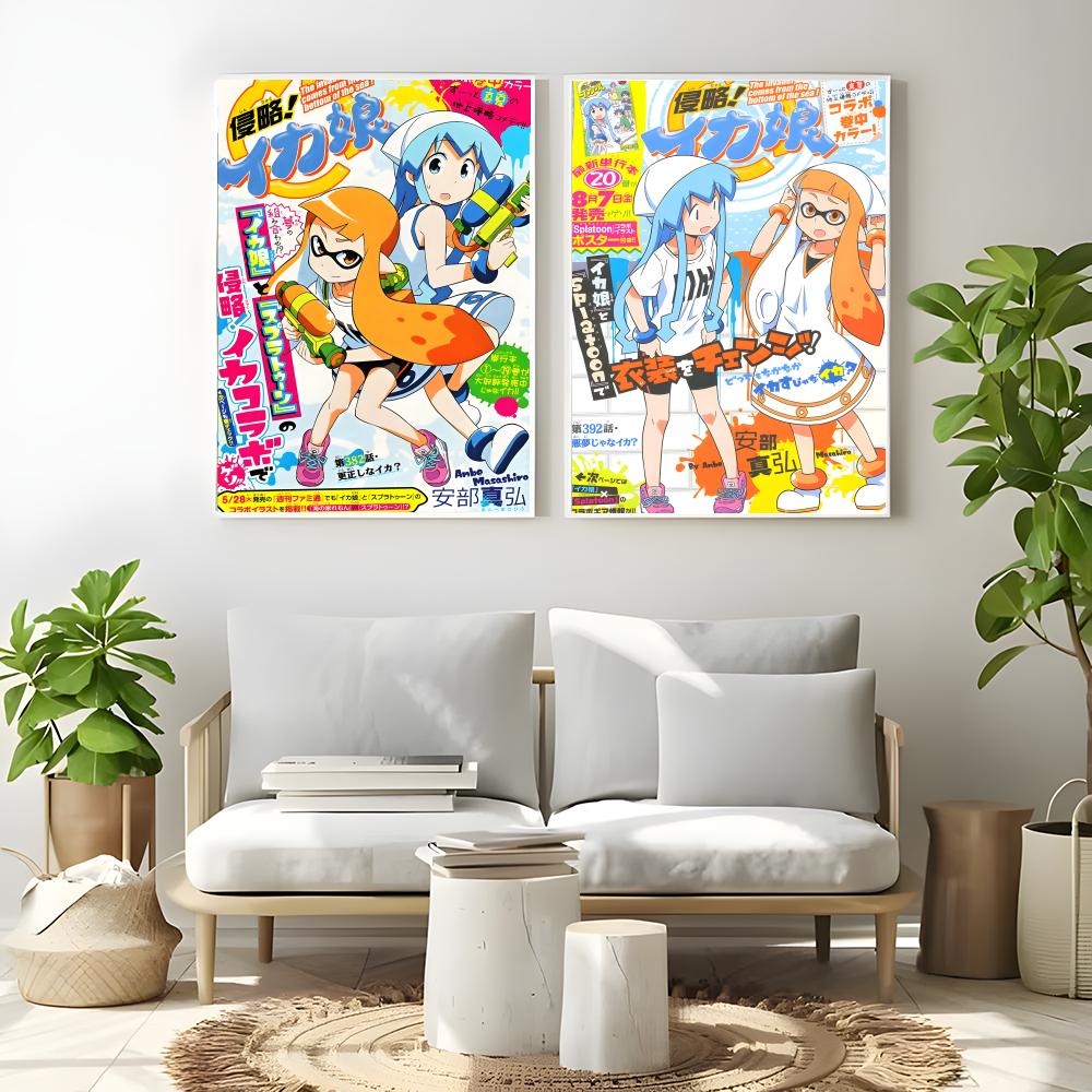Anime Squid Girl Poster High-d - Anime Cosplay Wallpaper recension och pris