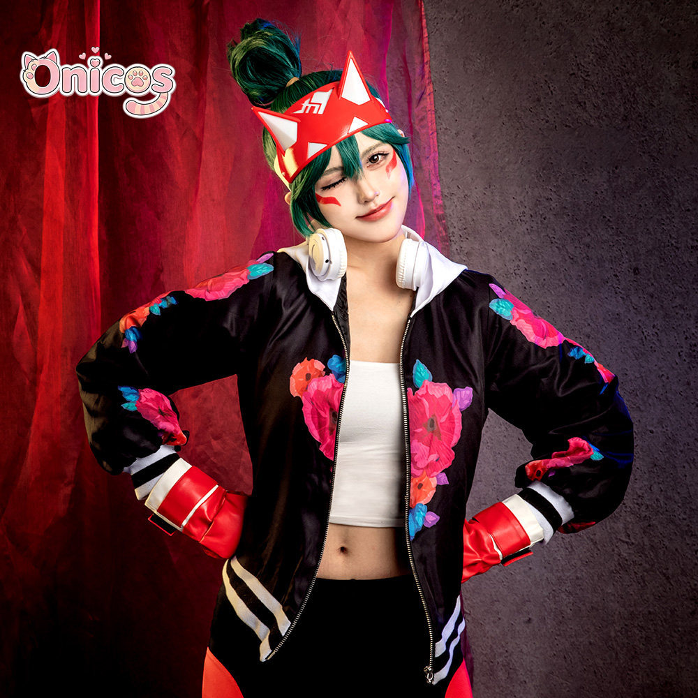 Overwatch 2 Kiriko Cosplay Cos - Anime Cosplay Red recension och pris