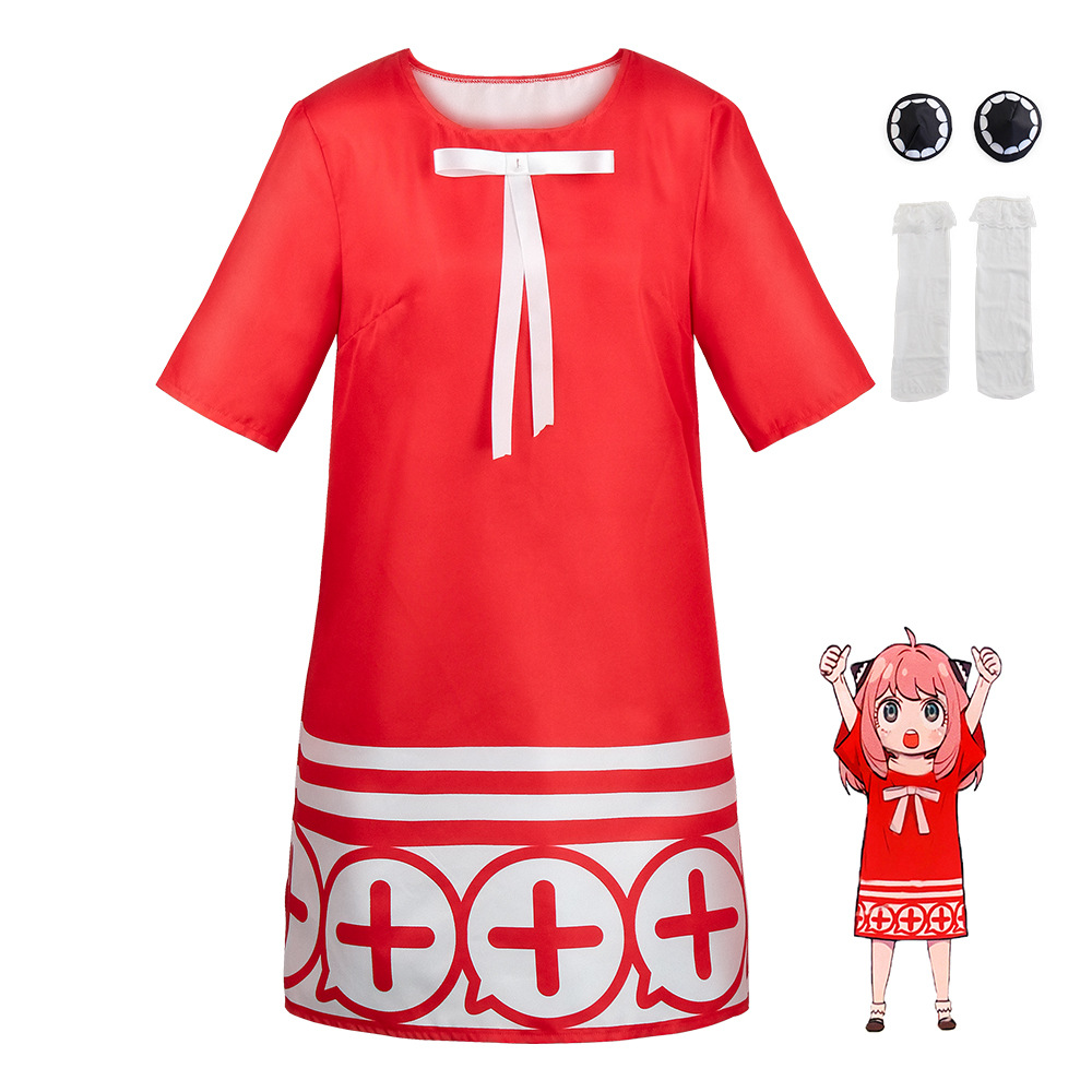 Anime SPY X FAMILY Anya Forger - Anime Cosplay Anya recension och pris