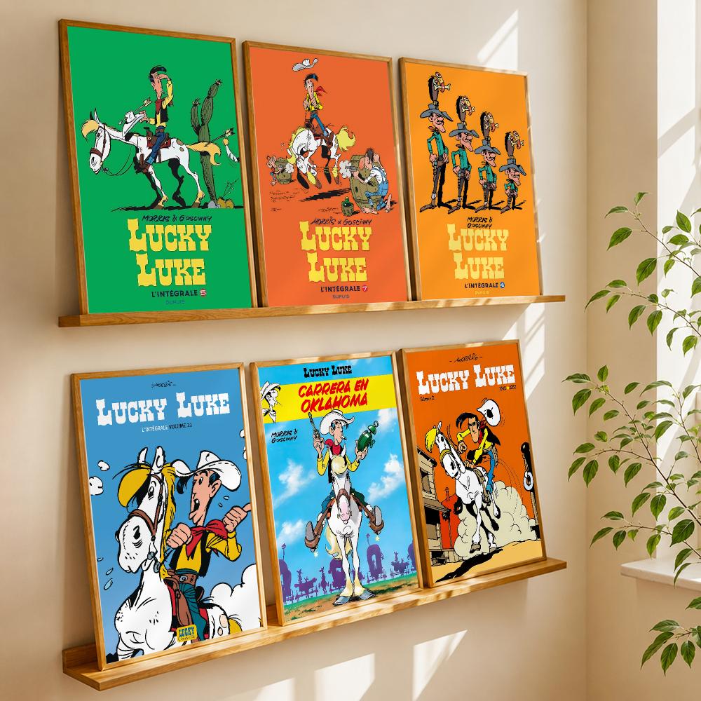 L-lucky Luke Anime Poster HD H - Anime Cosplay Wallpaper recension och pris
