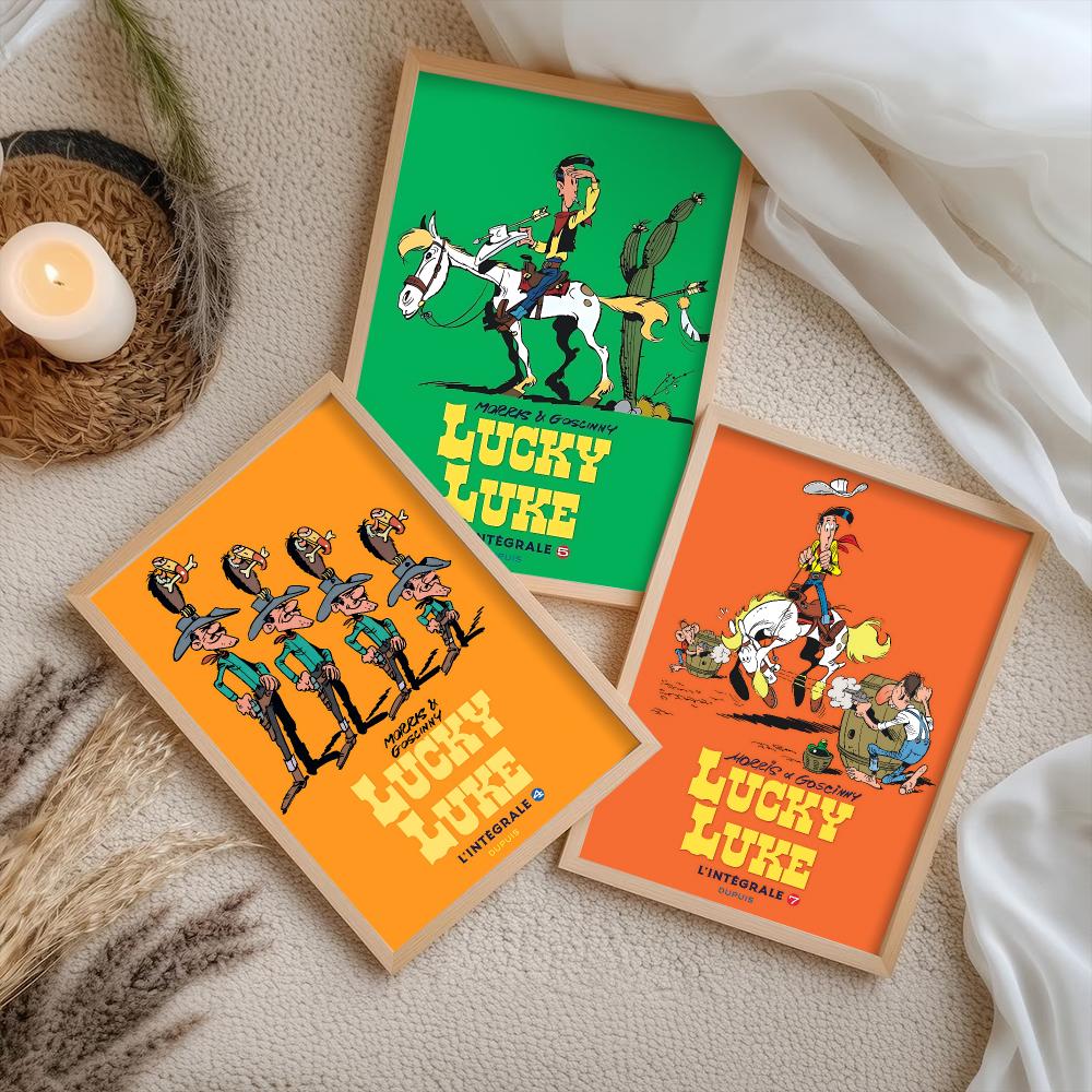 L-lucky Luke Anime Poster HD H - Anime Cosplay Wallpaper recension och pris