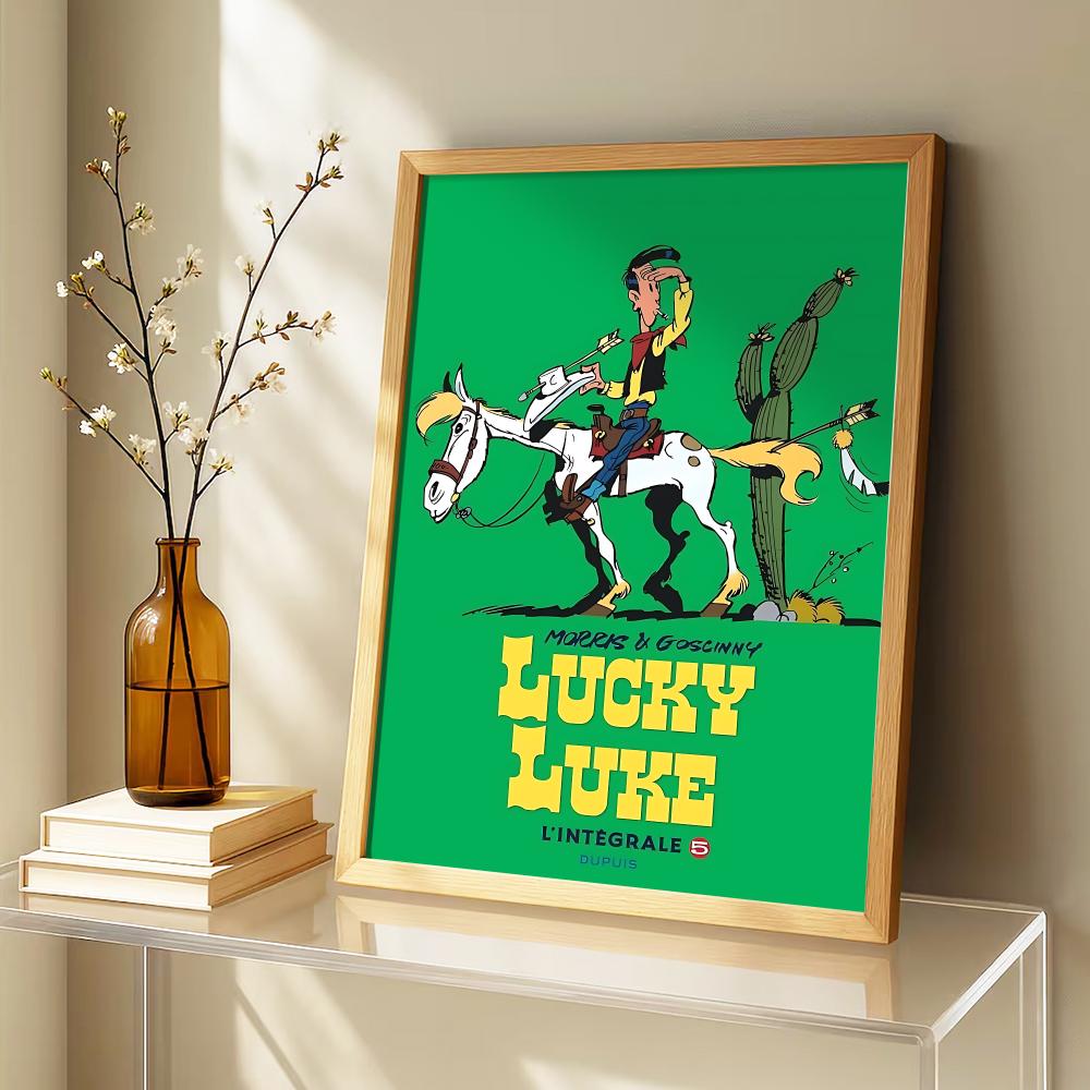 L-lucky Luke Anime Poster HD H - Anime Cosplay Wallpaper recension och pris