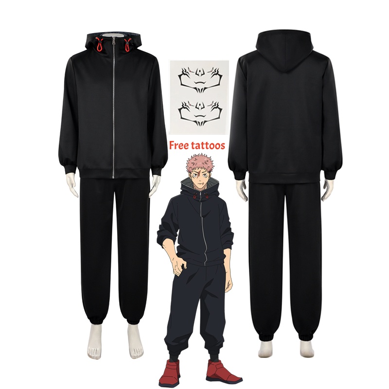 Jujutsu Kaisen Yuji Itadori Co - Jujutsu Kaisen Uniform recension och pris