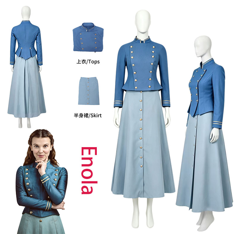 WHH Movie Enola Cosplay Costum - Anime Cosplay Clothes recension och pris