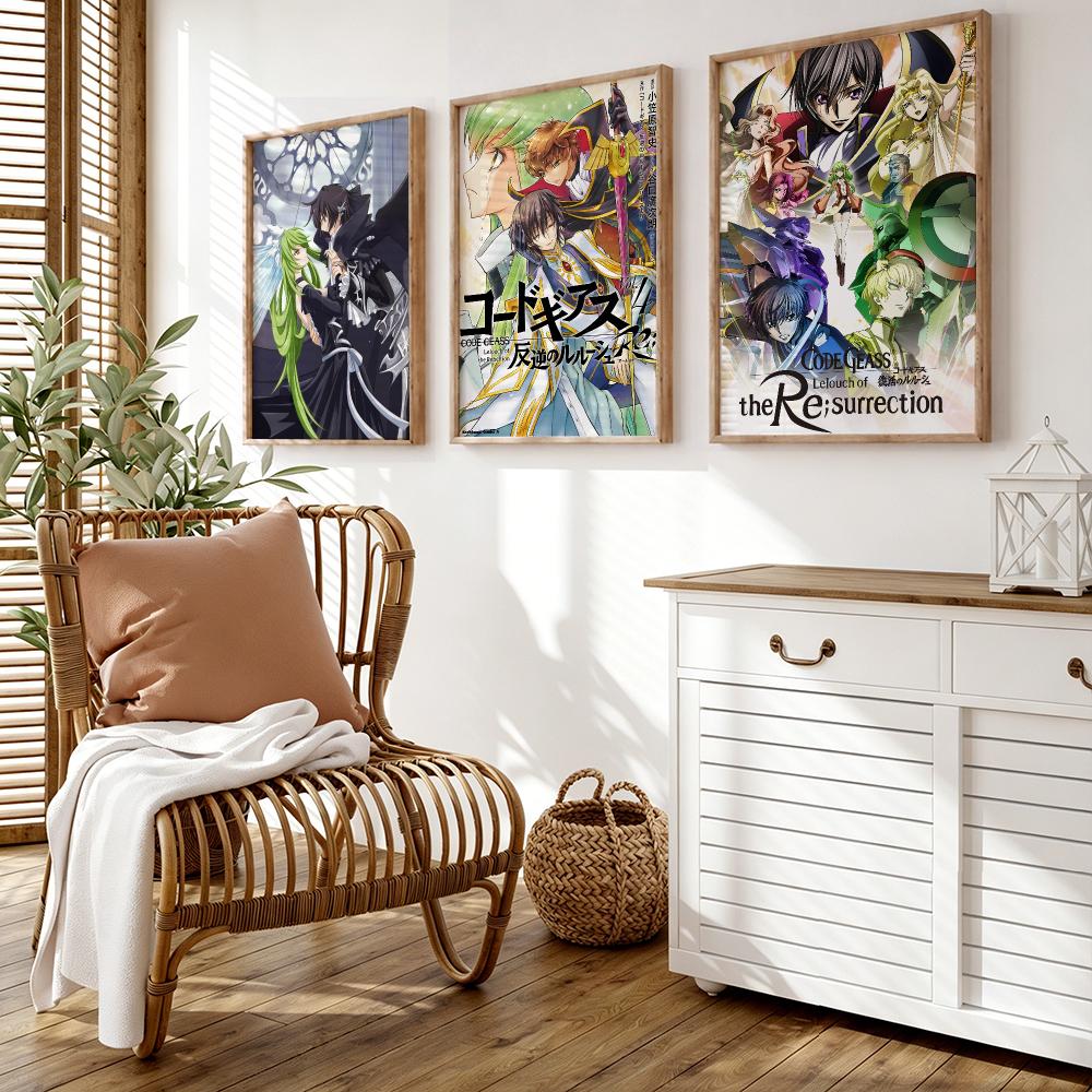 Anime Code G-Geass Zero Poster - Anime Cosplay Wallpaper recension och pris