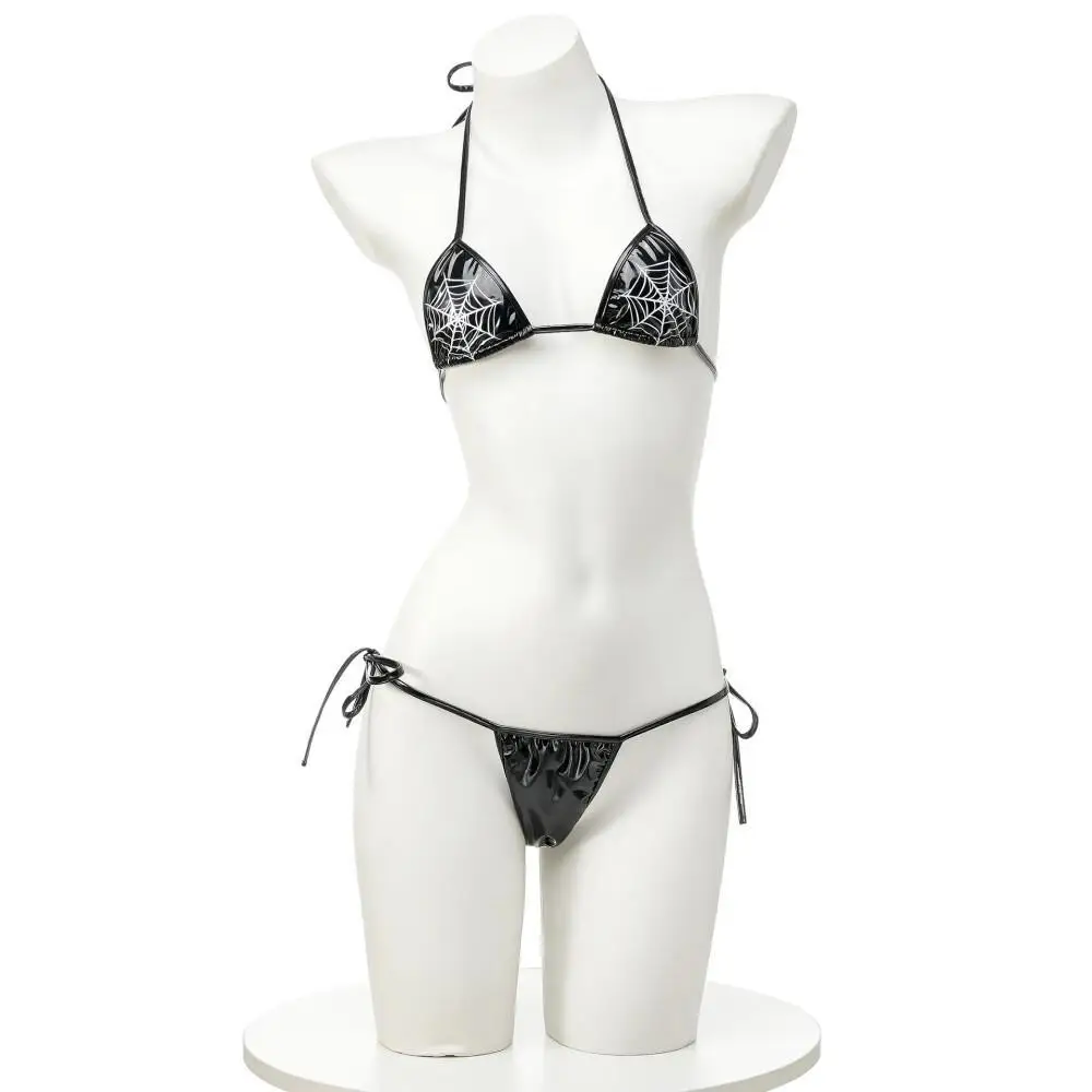 Women Spider Web Print 2 Piece - Anime Cosplay Bikini recension och pris