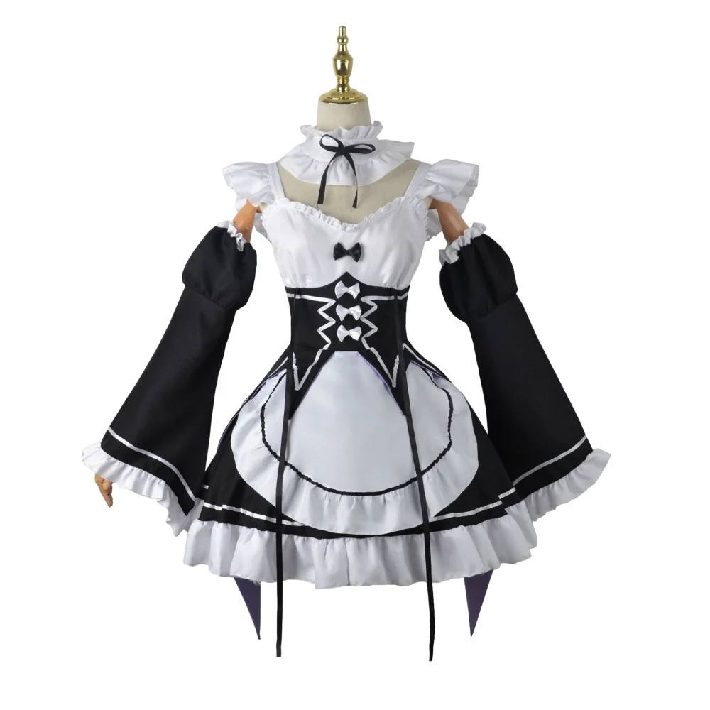 Anime Ram Rem Maid Cosplay Re  - Anime Cosplay Maid recension och pris