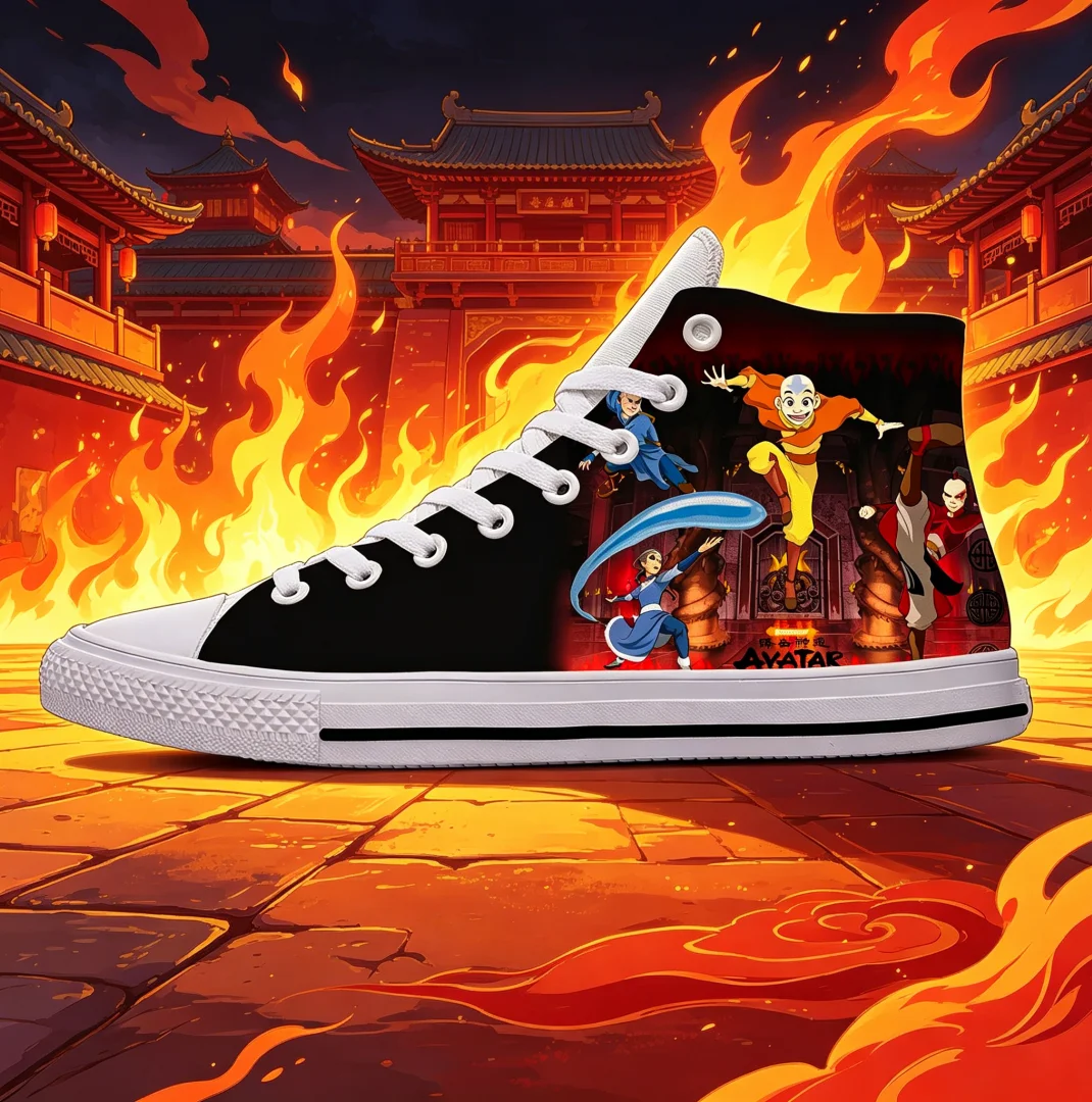Avatar The Last Airbender Shoe - Cosplay Avatar Anime recension och pris