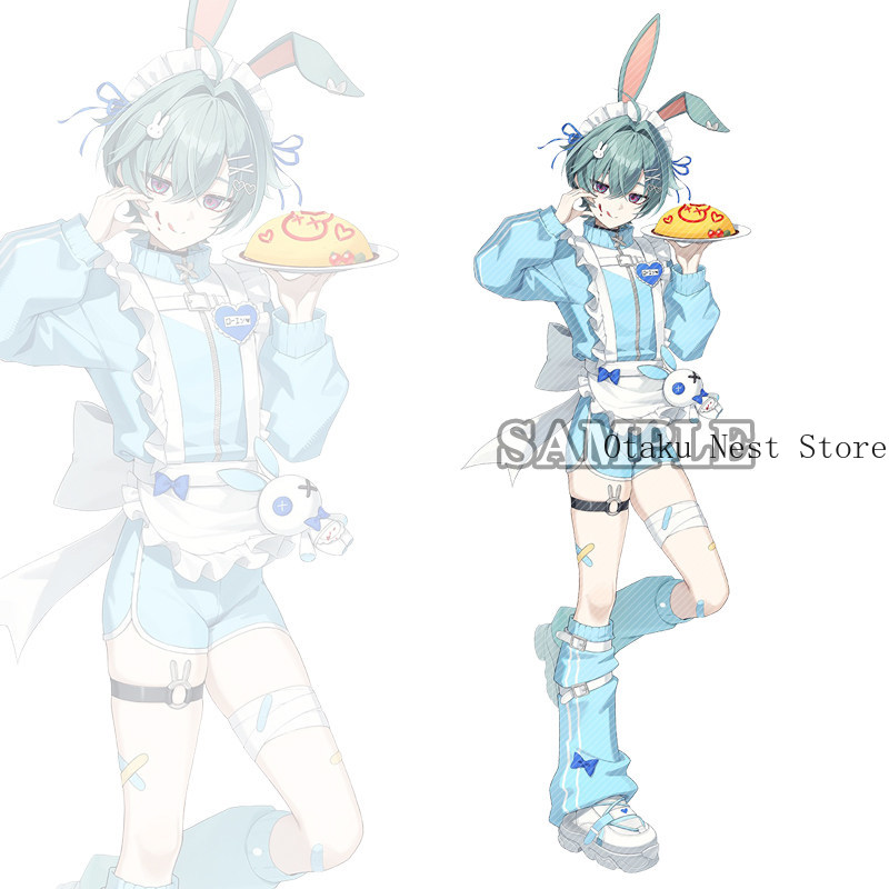 Anime Genshin Impact Lohen Dou - Anime Cosplay Characters recension och pris